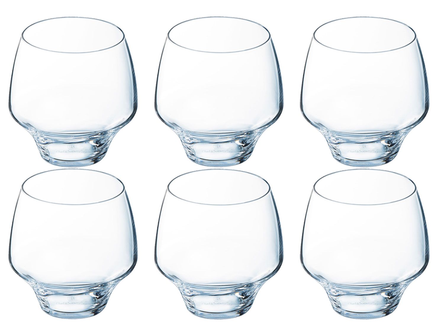 Creatable Set drinkglazen, 6 stuks