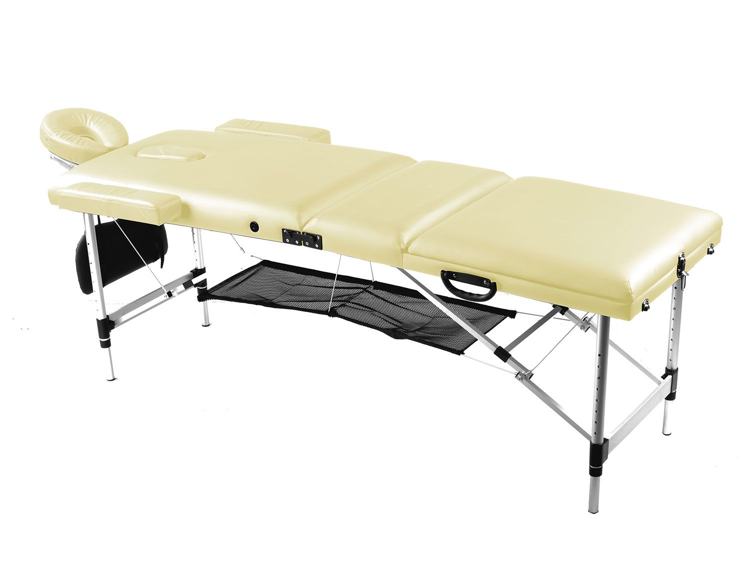 body coach Massagetafel, 3-delig, beige