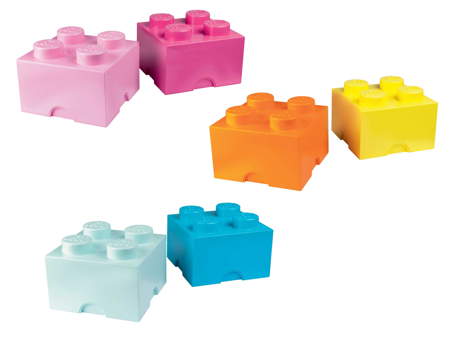Sprong wet smeren LEGO Opbergbox, set van 2 online kopen op Lidl.be