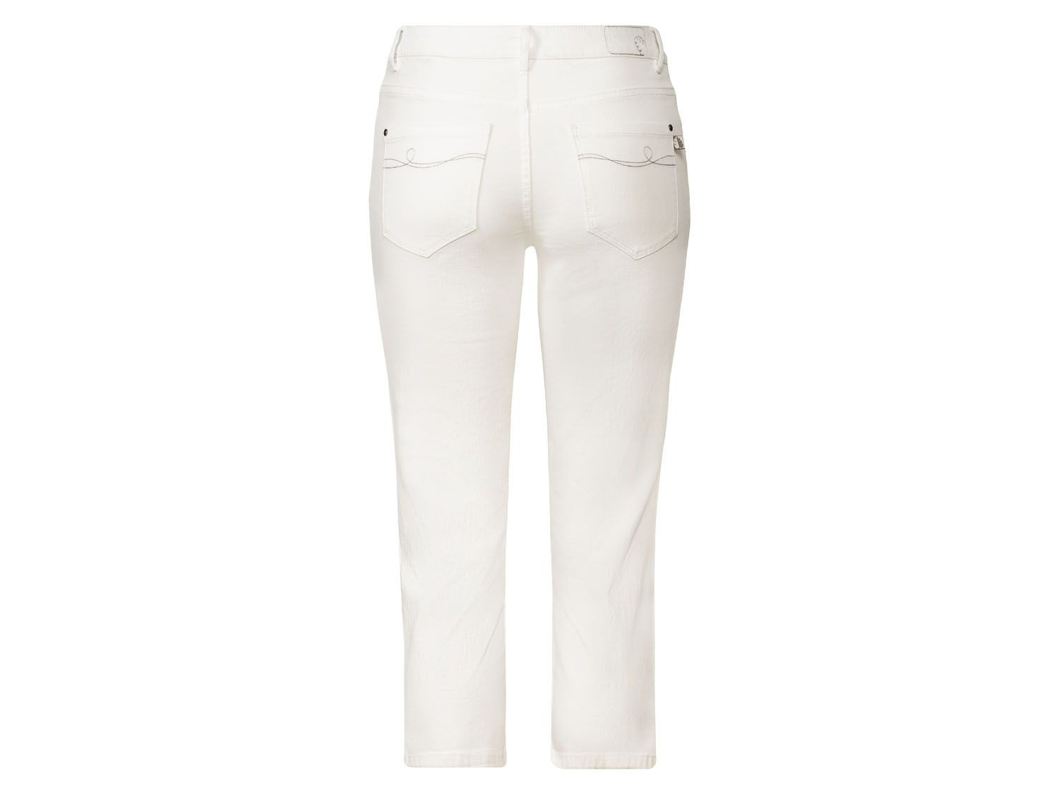 esmara® Capri-jeans dames, skinny fit, biokatoen …