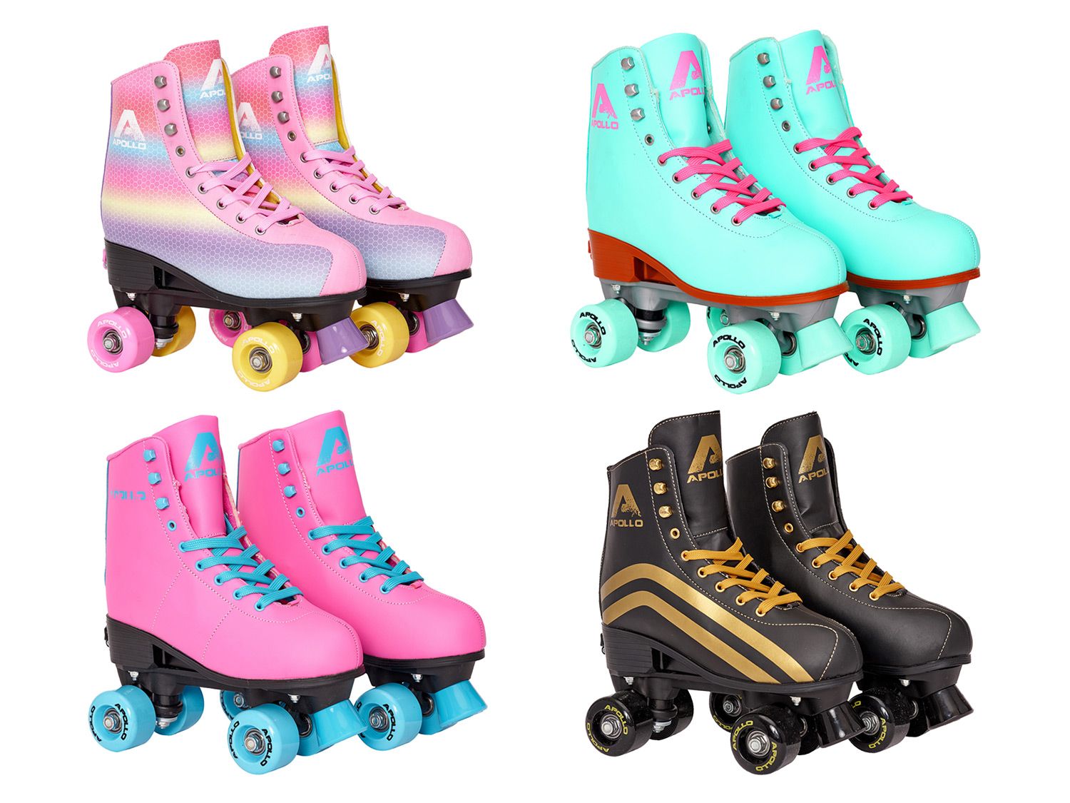 Apollo rolschaatsen Disco Quads 31 - 42