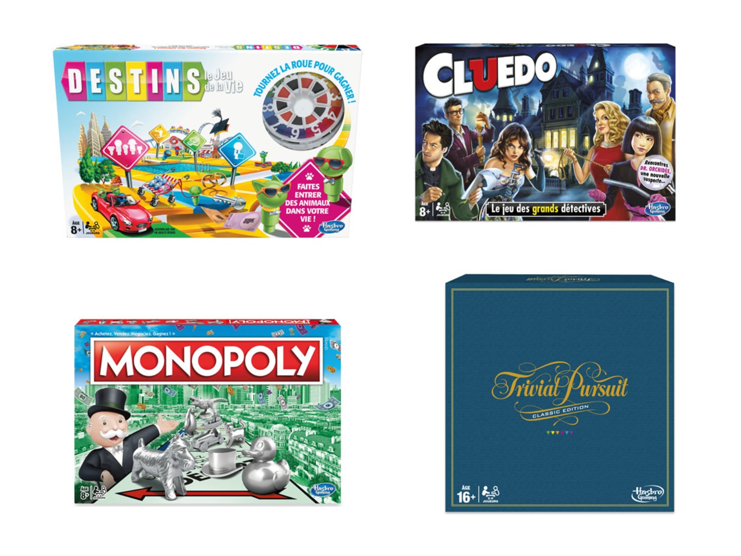 Neem een ​​bad Afleiding Skalk Hasbro Gezelschapsspel (FR) online kopen op Lidl.be