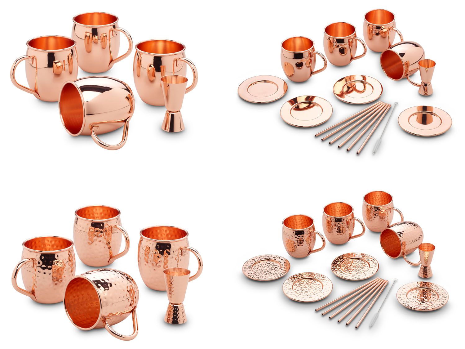 ECHTWERK Cocktailset voor Moscow Mule, 5- of 13-delig