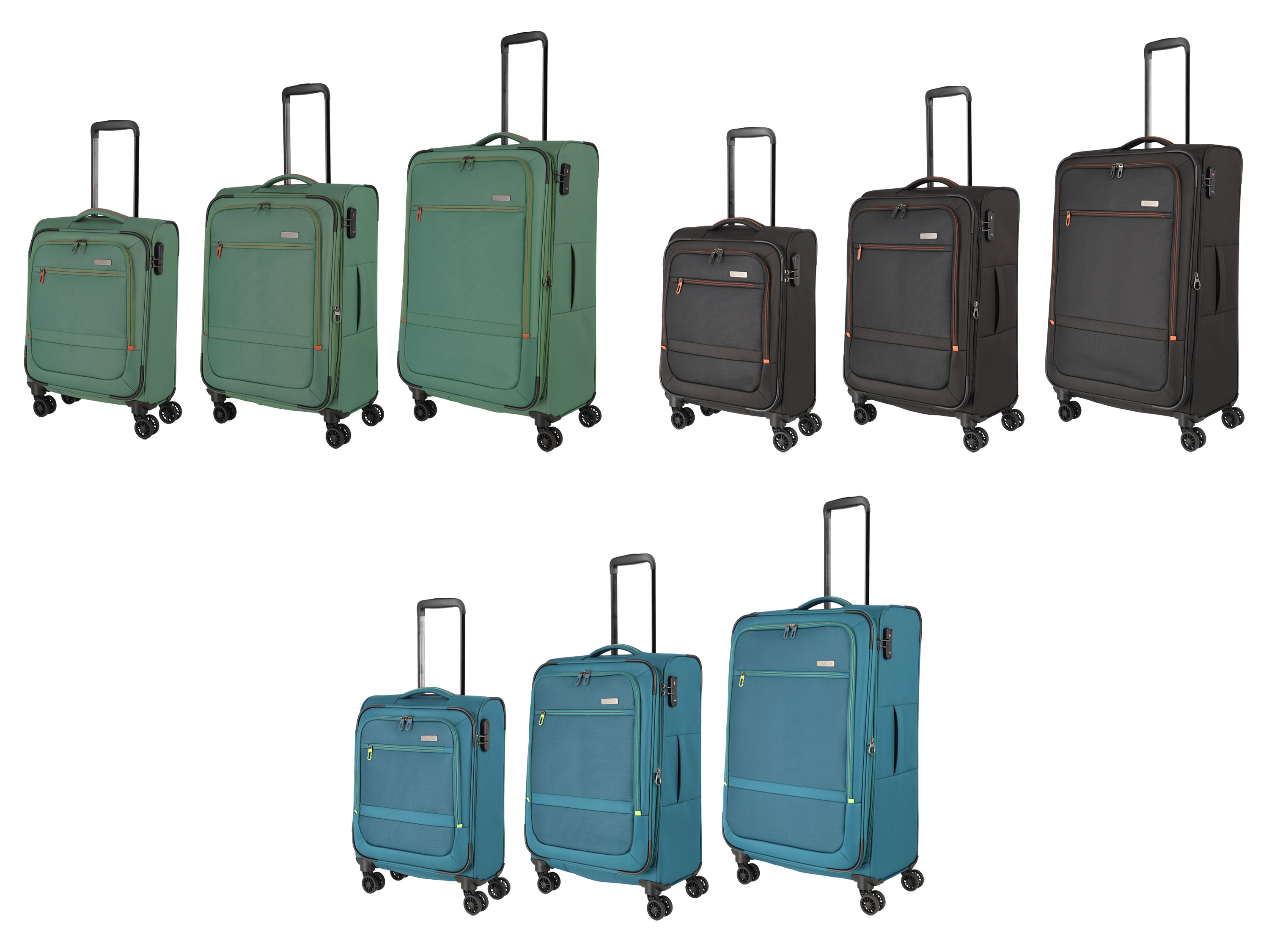 Paklite Lido Trolleyset S/M/L