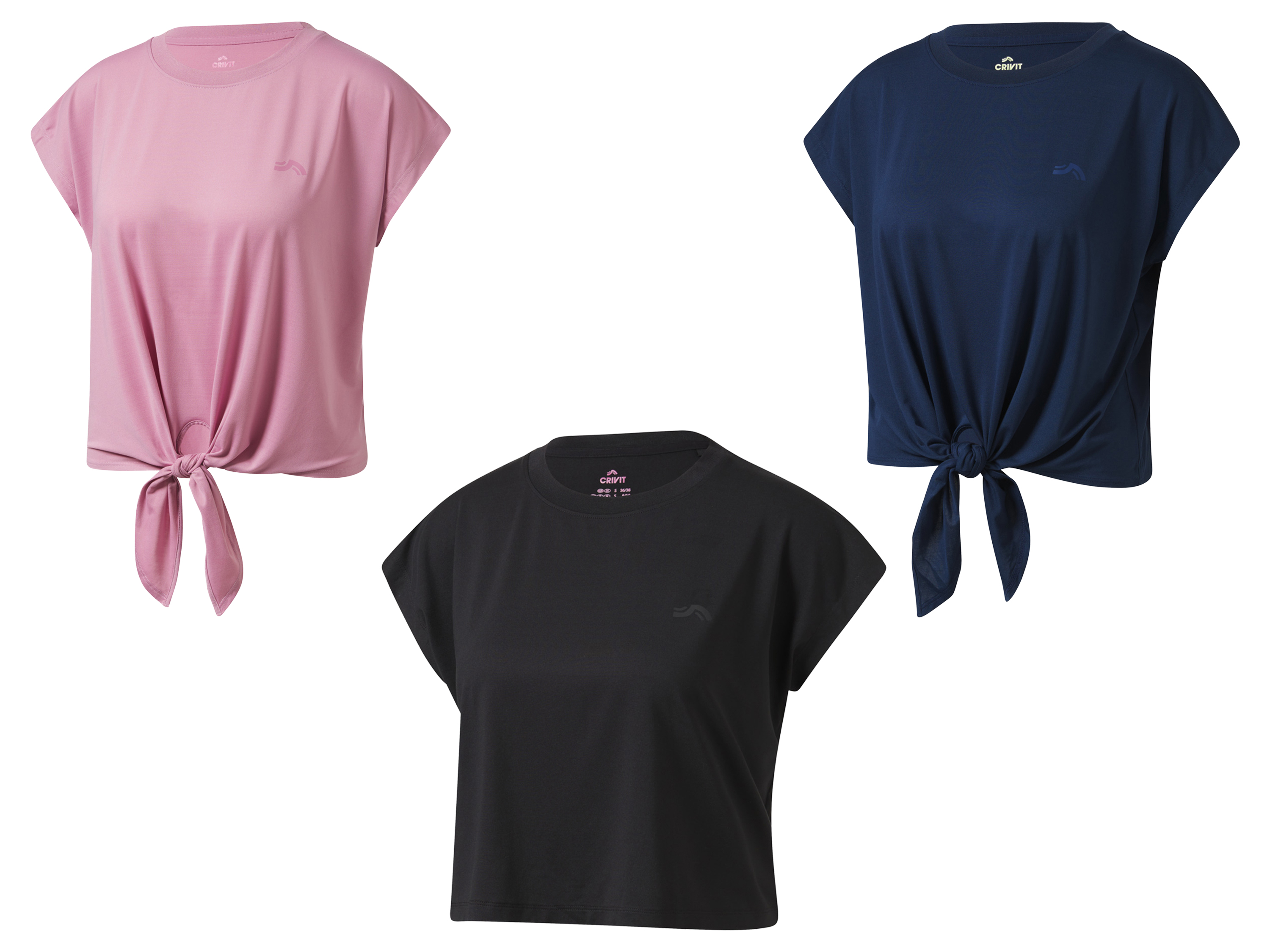 CRIVIT Sportshirt voor dames met ronde hals