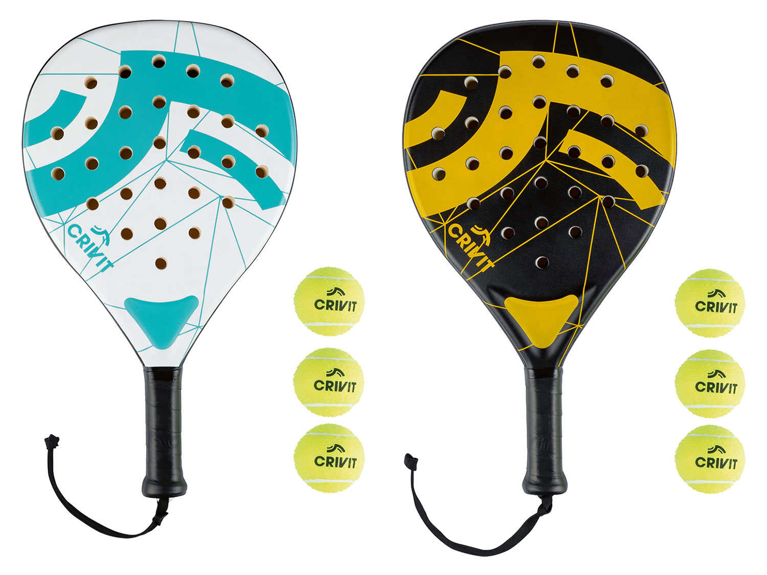 CRIVIT Padelracketset