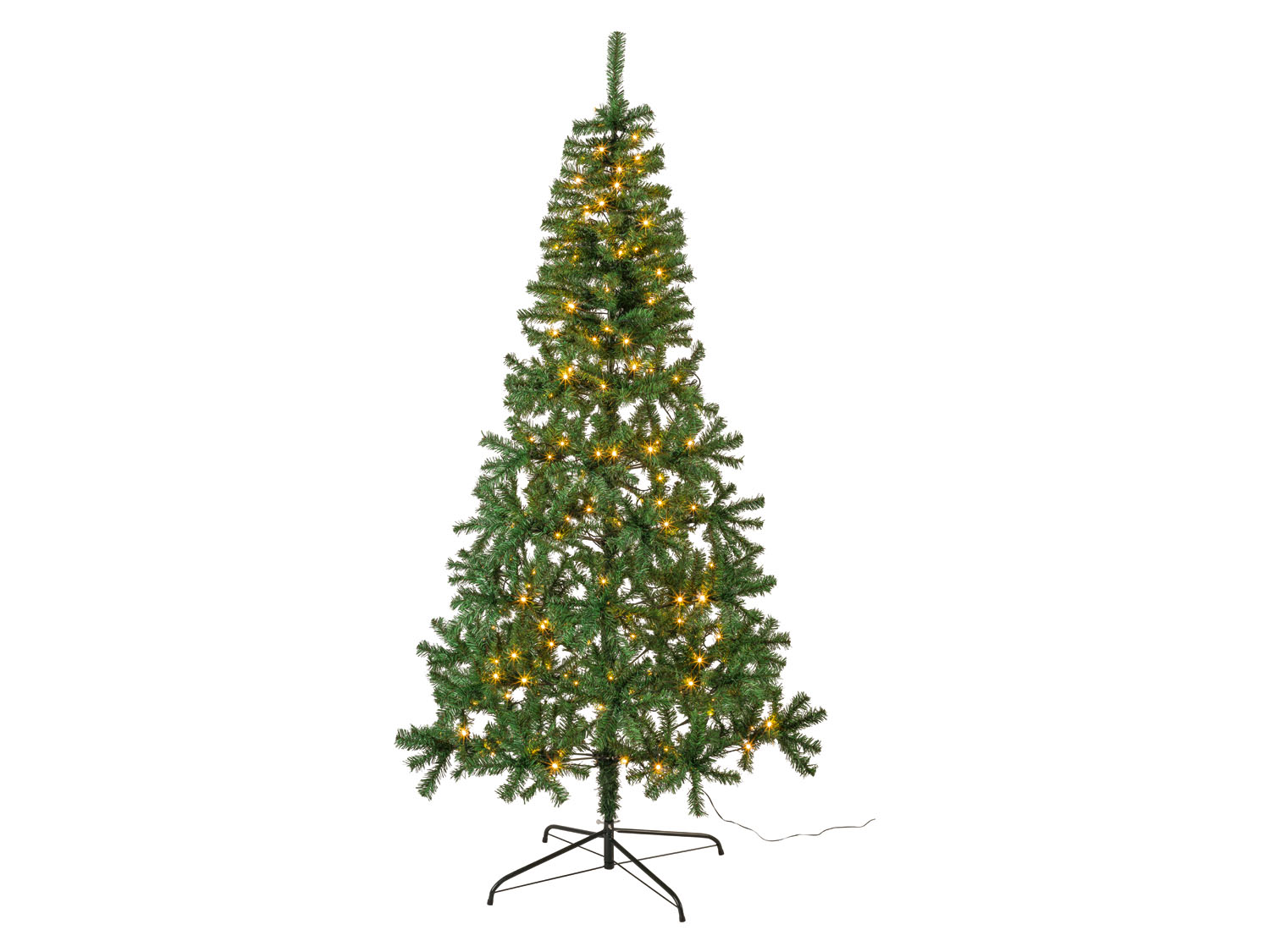 LIVARNO home Kunstkerstboom met ledverlichting, hoogte 210 cm