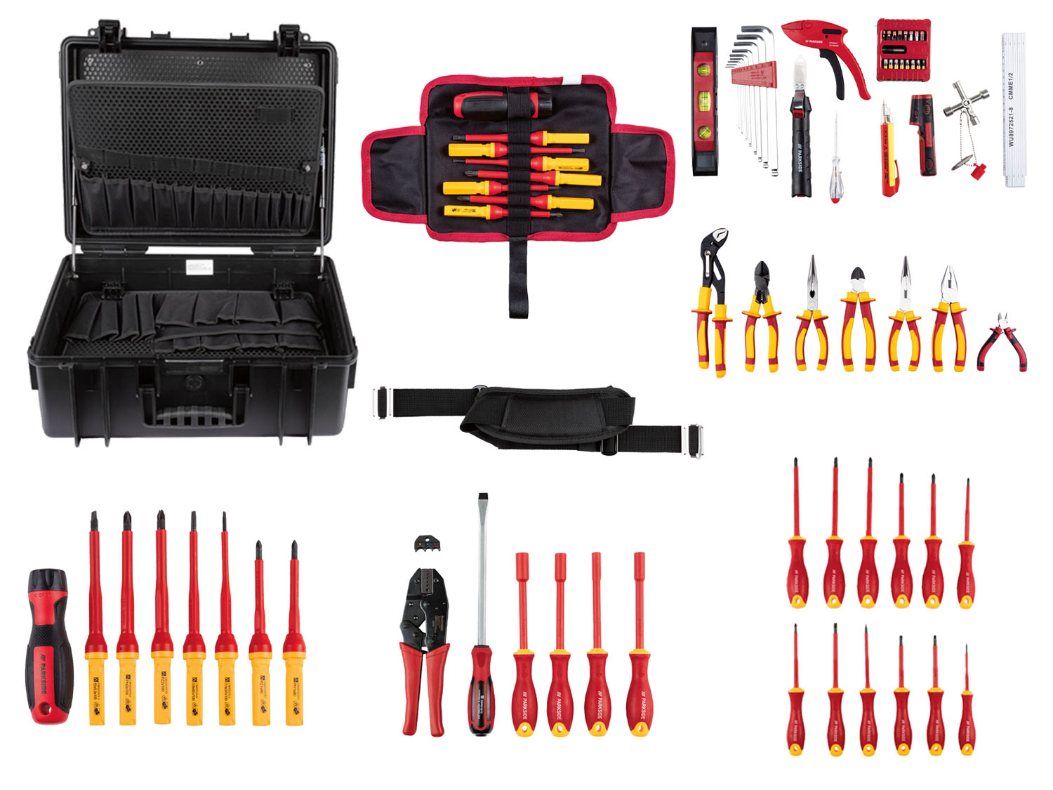 PARKSIDE® Koffer met elektriciensgereedschap, 83-delig, tot 1.000 V