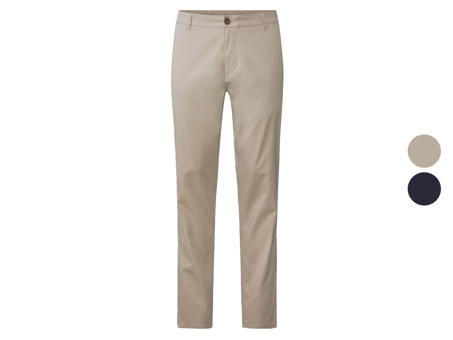 LIVERGY Tapered fit chino van een katoenmix