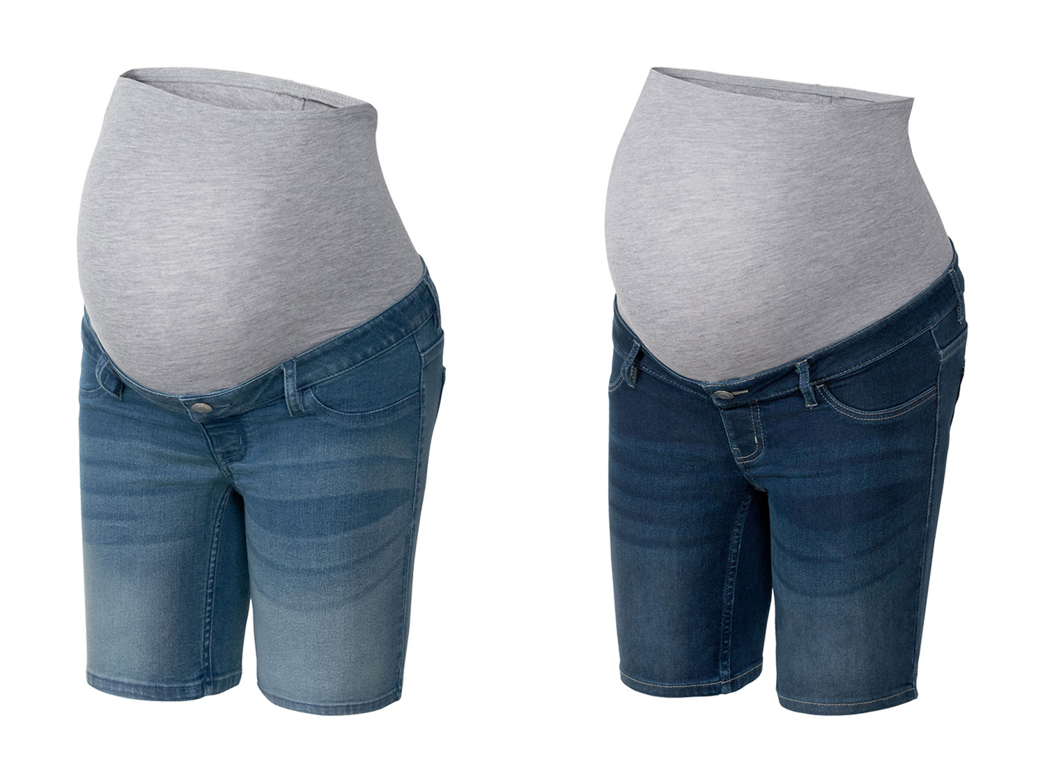 esmara® Zwangerschapsshort van een katoenmix met lage taille