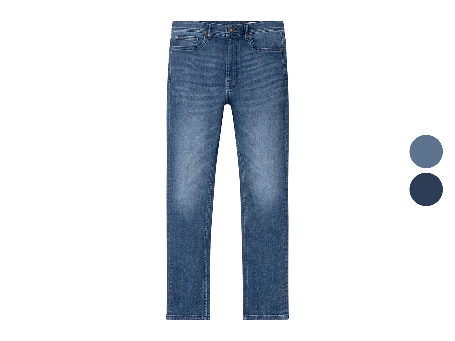 LIVERGY® Slim fit jeans van een katoenmix