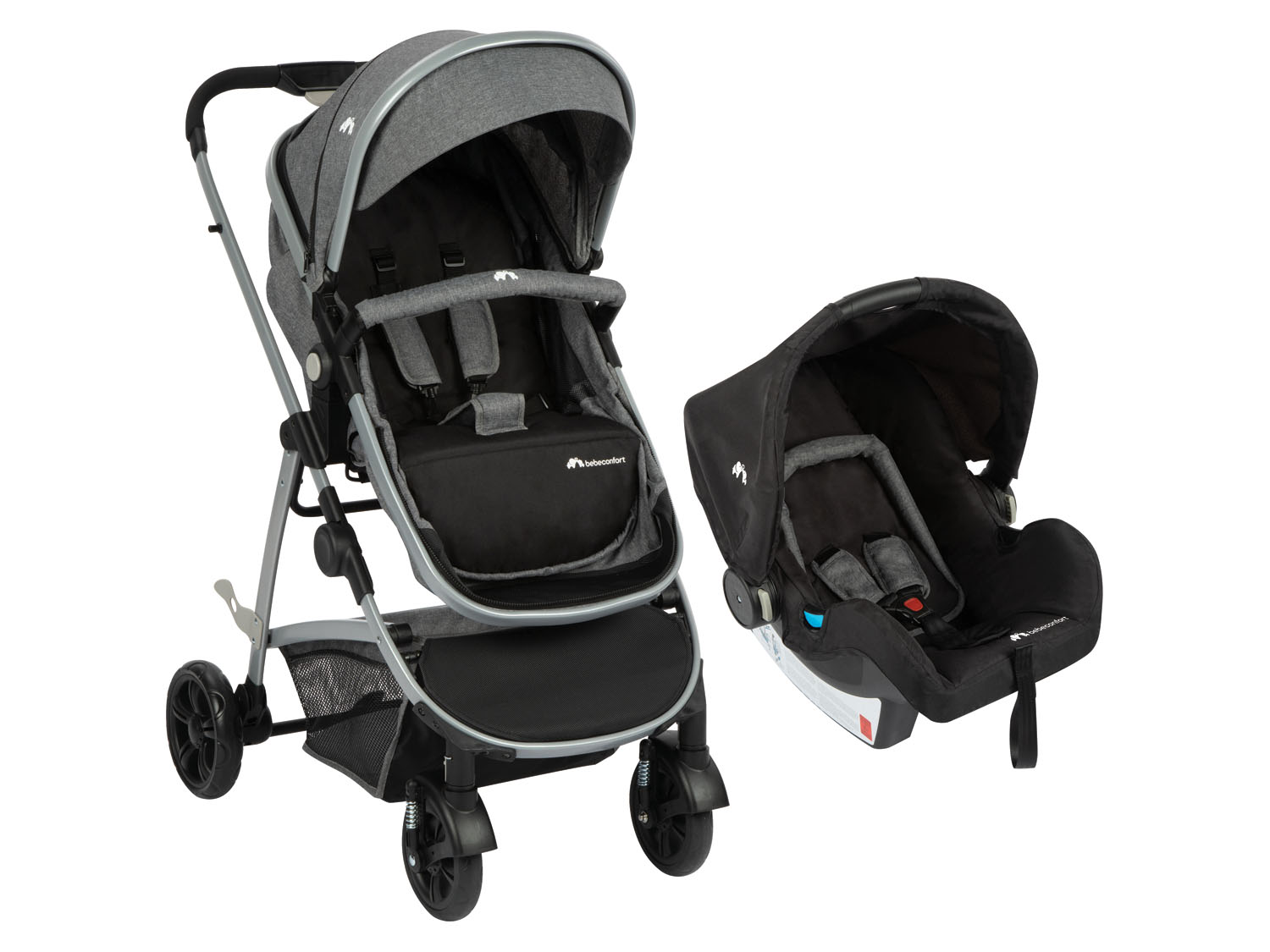 bebeconfort 2-in-1 kinderwagen »Hello Trio«, met babyzitje