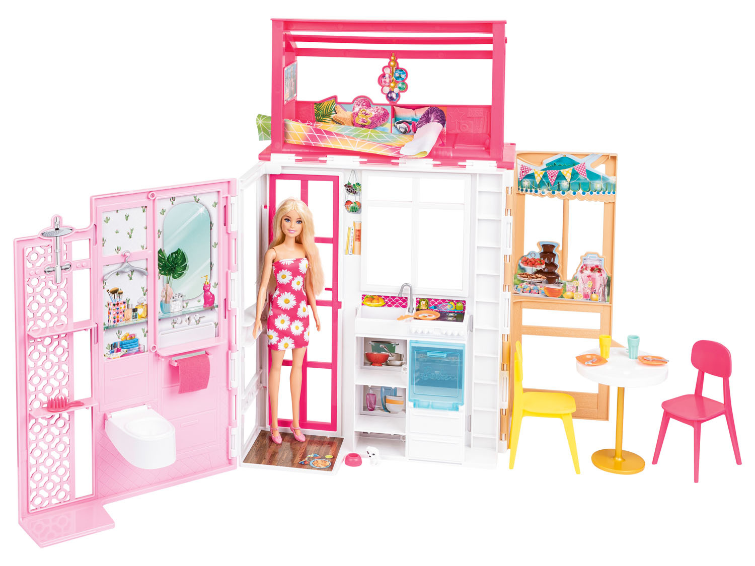 Marty Fielding Kinderdag Praktisch Barbie Vakantiehuis online kopen op Lidl.be