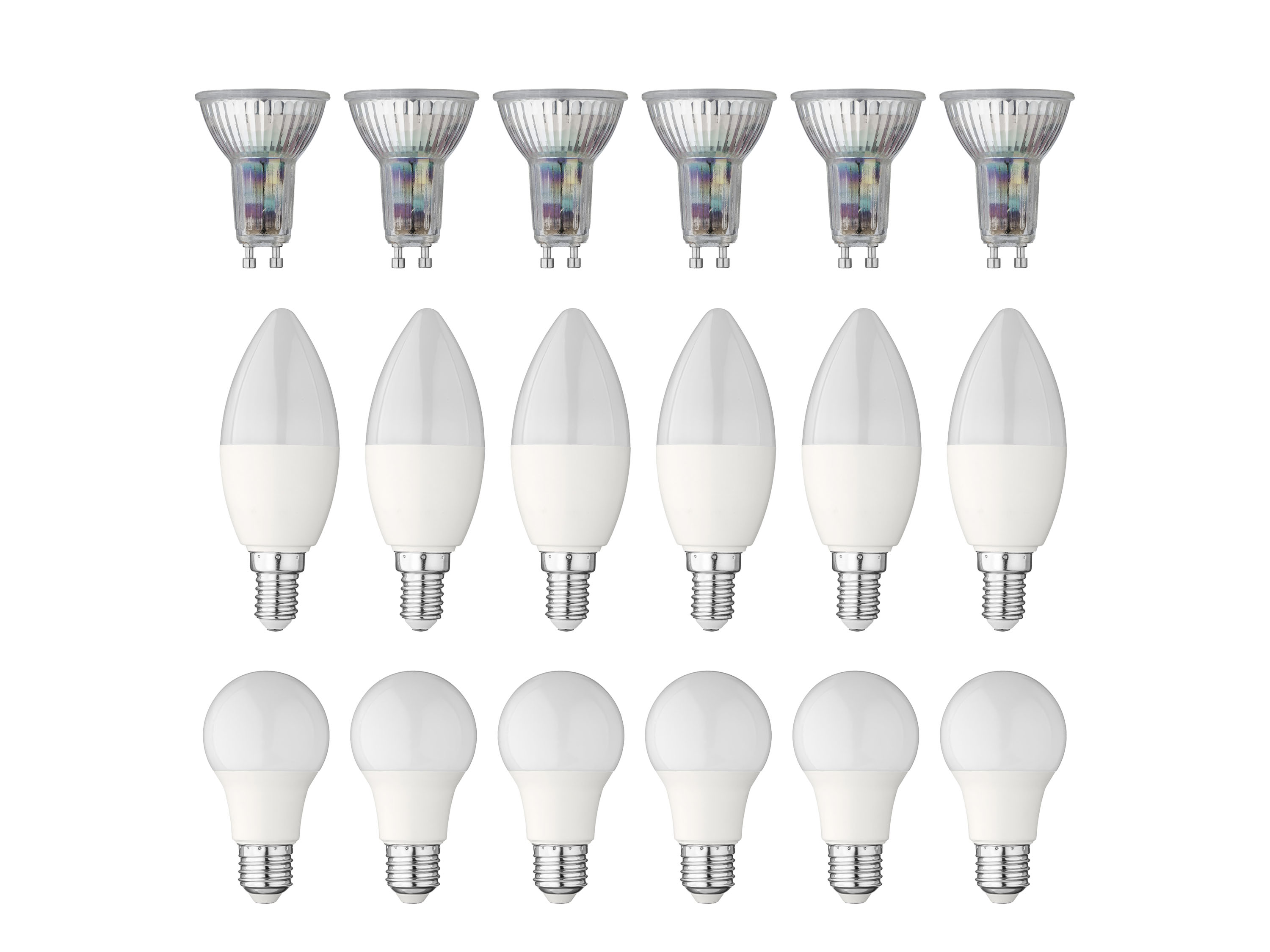 LIVARNO home Ledlamp, set van 6, niet dimbaar