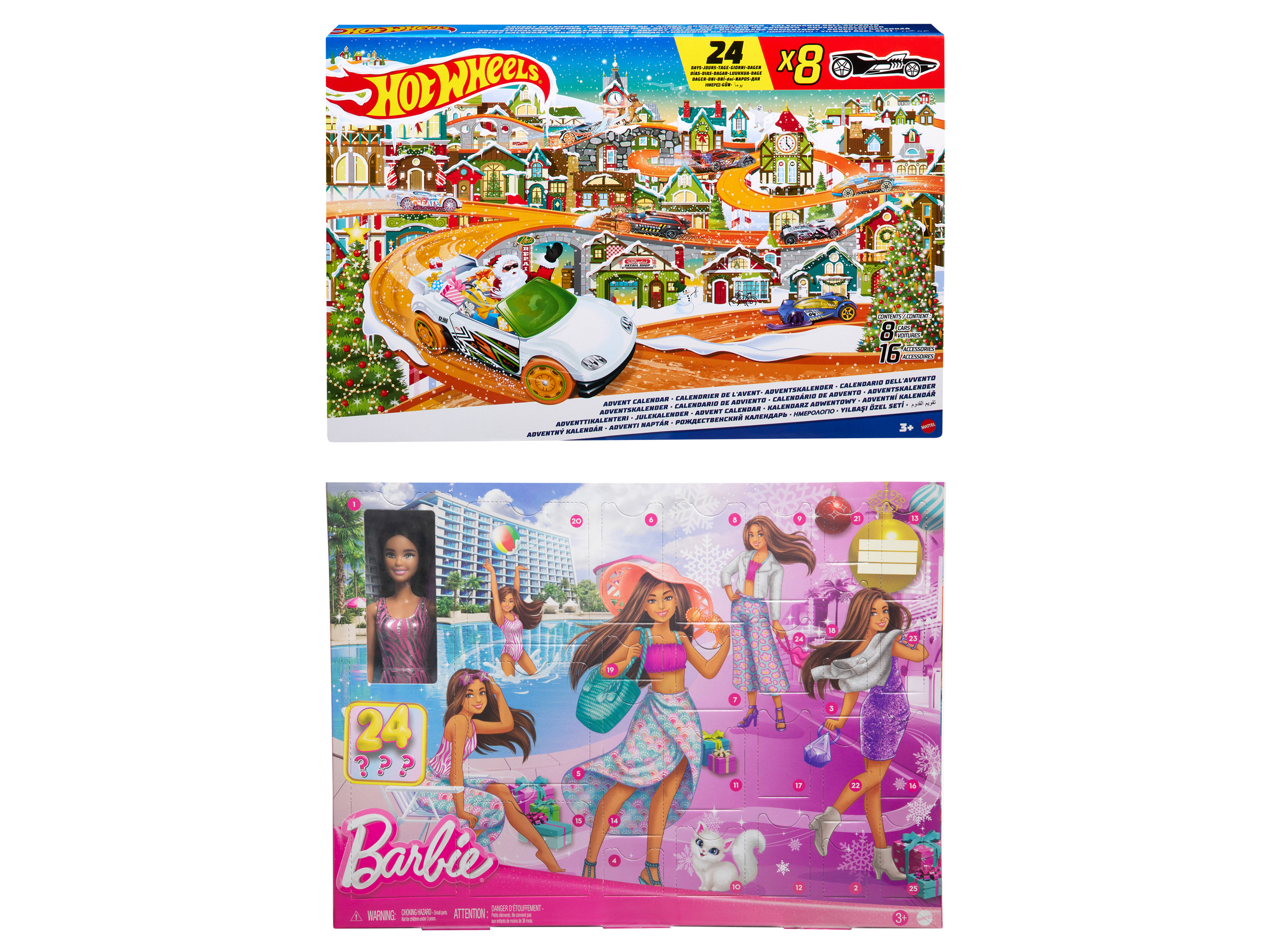 Adventskalender Barbie/Hot Wheels