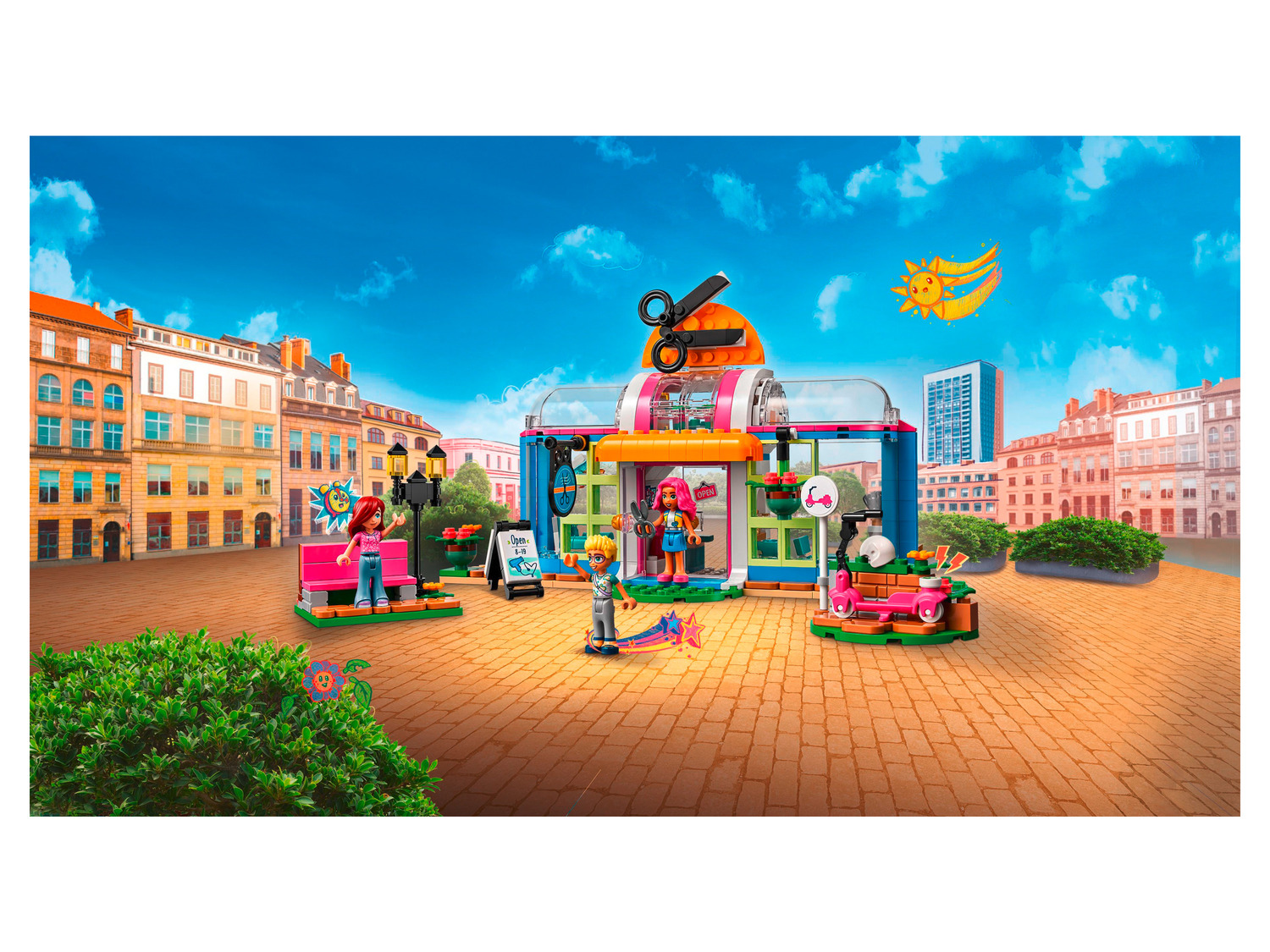 LEGO® Friends - Le salon de coiffure - 41743 au meilleur prix