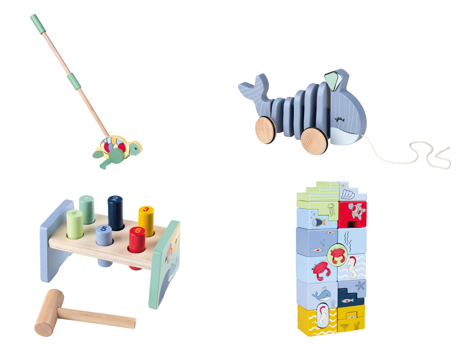 Houten babyspeelgoed online op Lidl.be