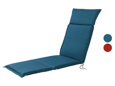 Coussin chaise longue couleurs unies