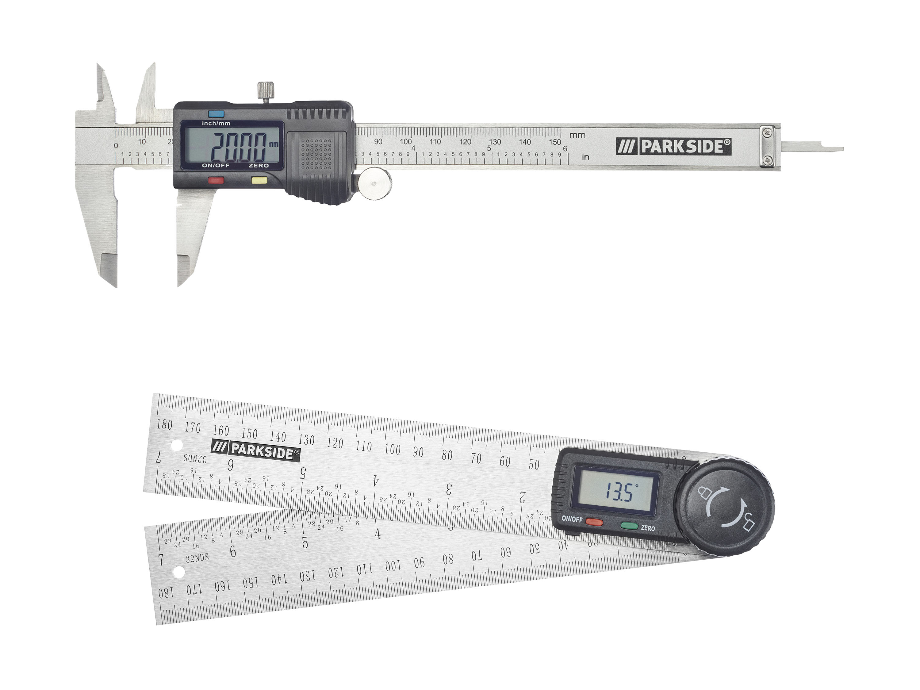 PARKSIDE® Digitale hoekmeter of schuifmaat