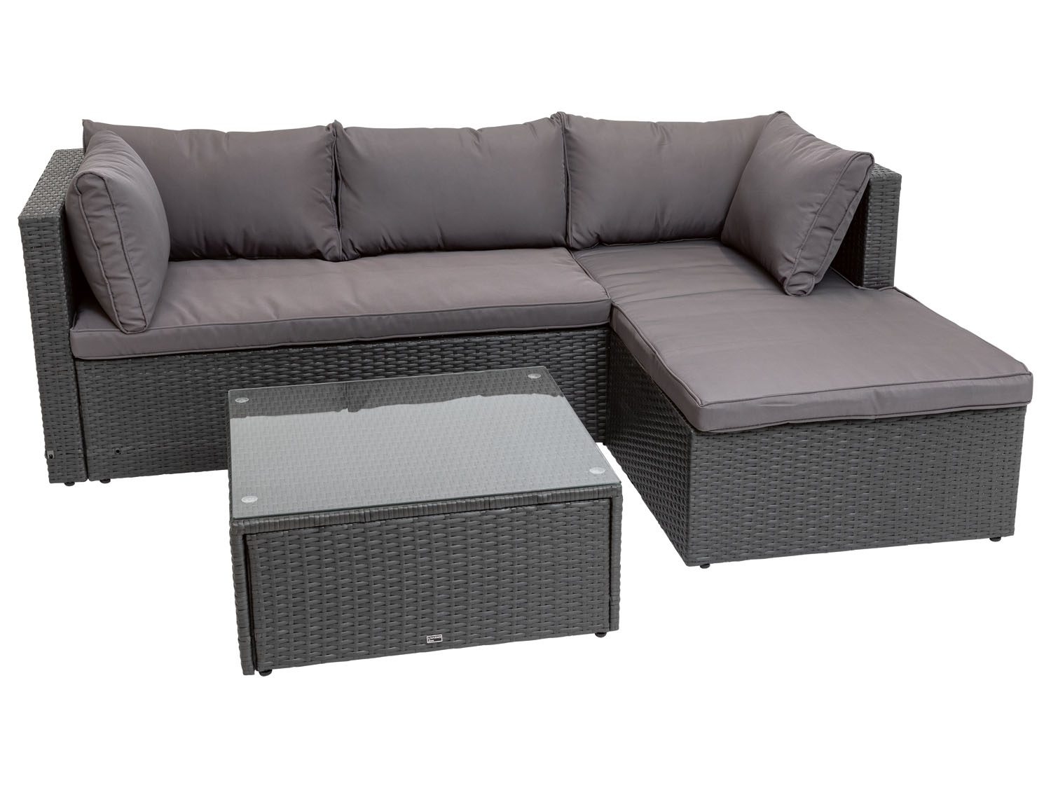 LIVARNO home Loungeset, 3-delig