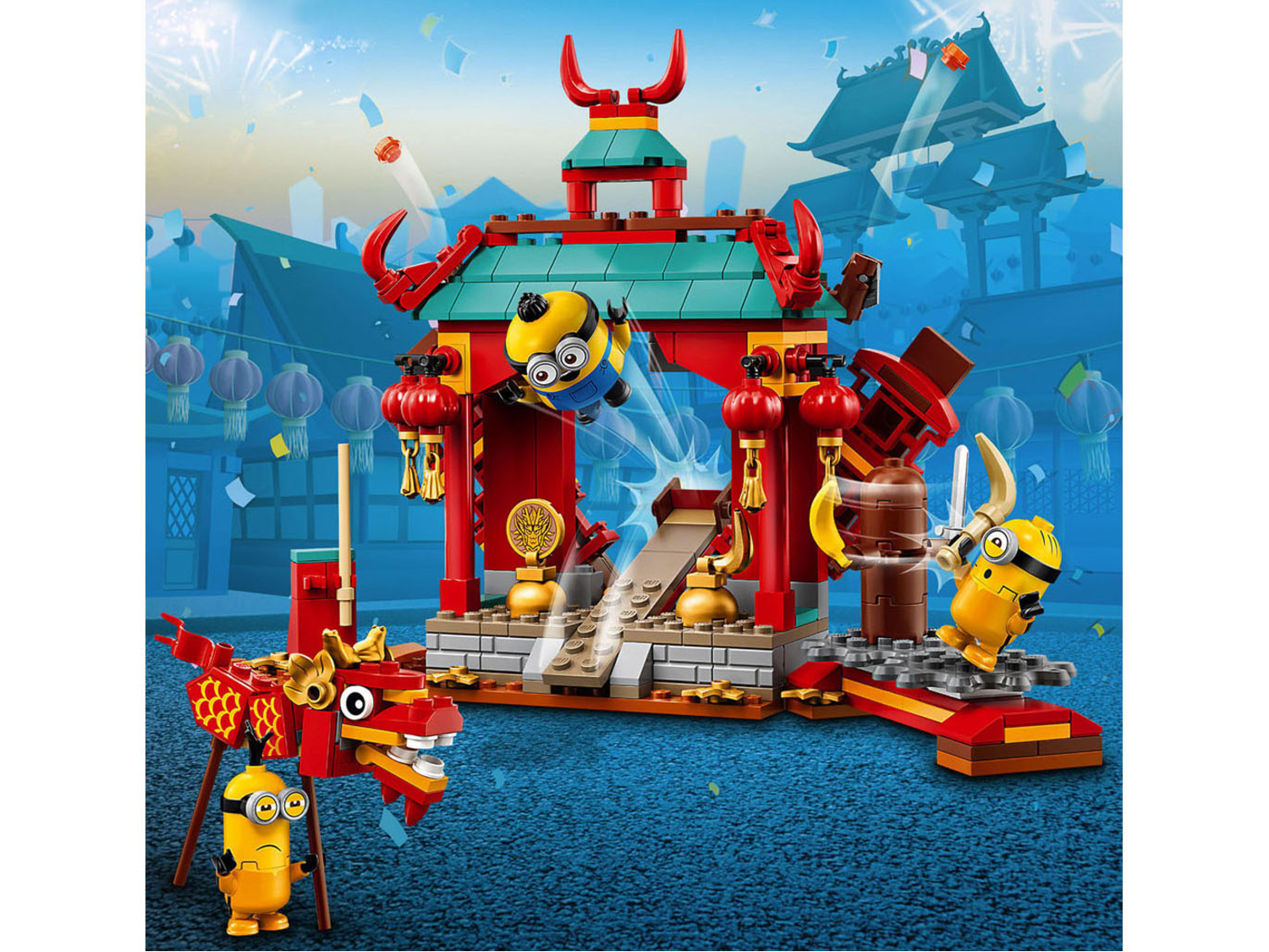 LEGO® Minions Minions (75550) Tempel Fu Kung