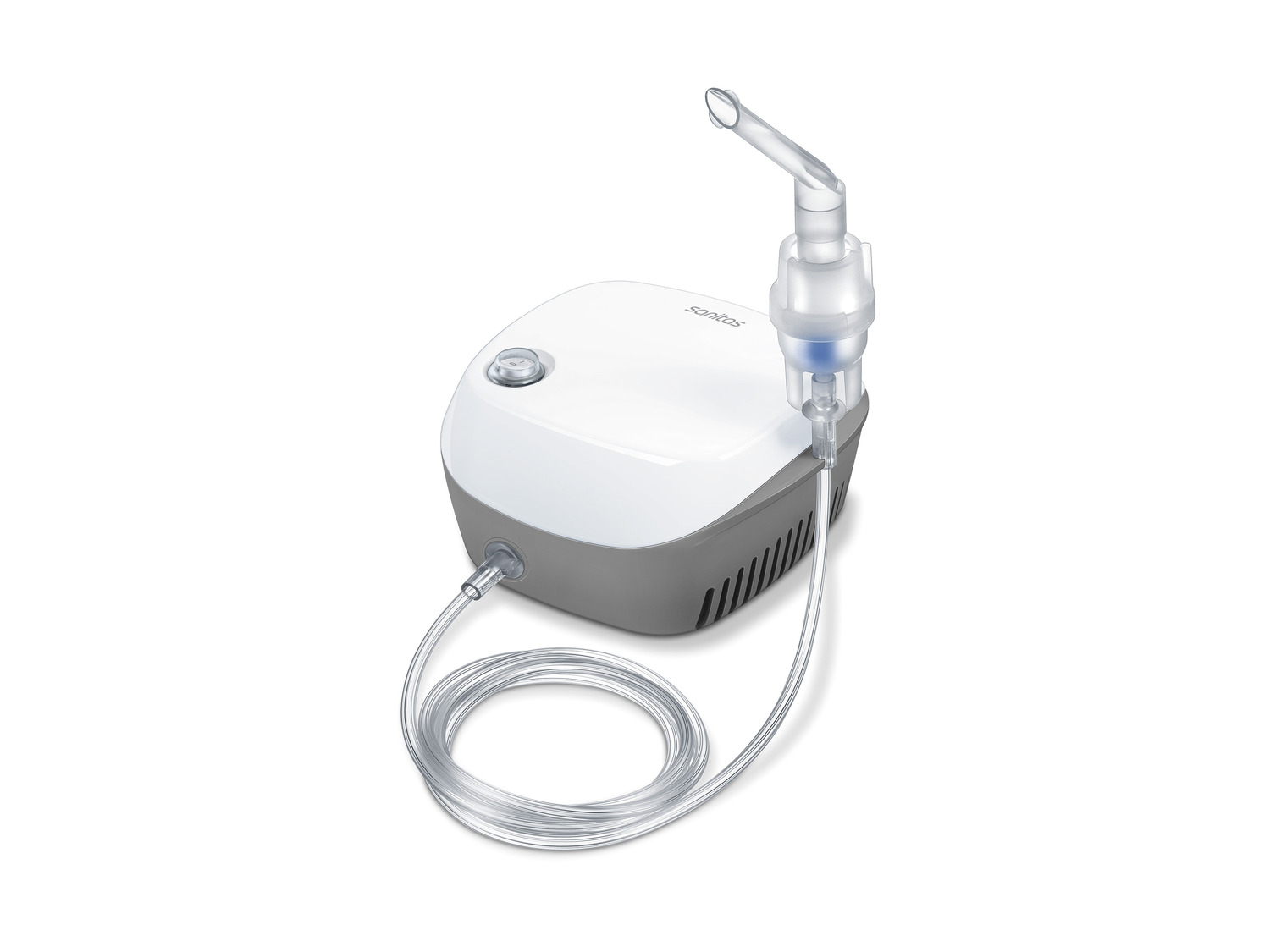 Inhalateur portable pour nébuliseur ultrasonique avec embout buccal et  masque pour adultes et enfants, pour le rhume ou l'asthme avec
