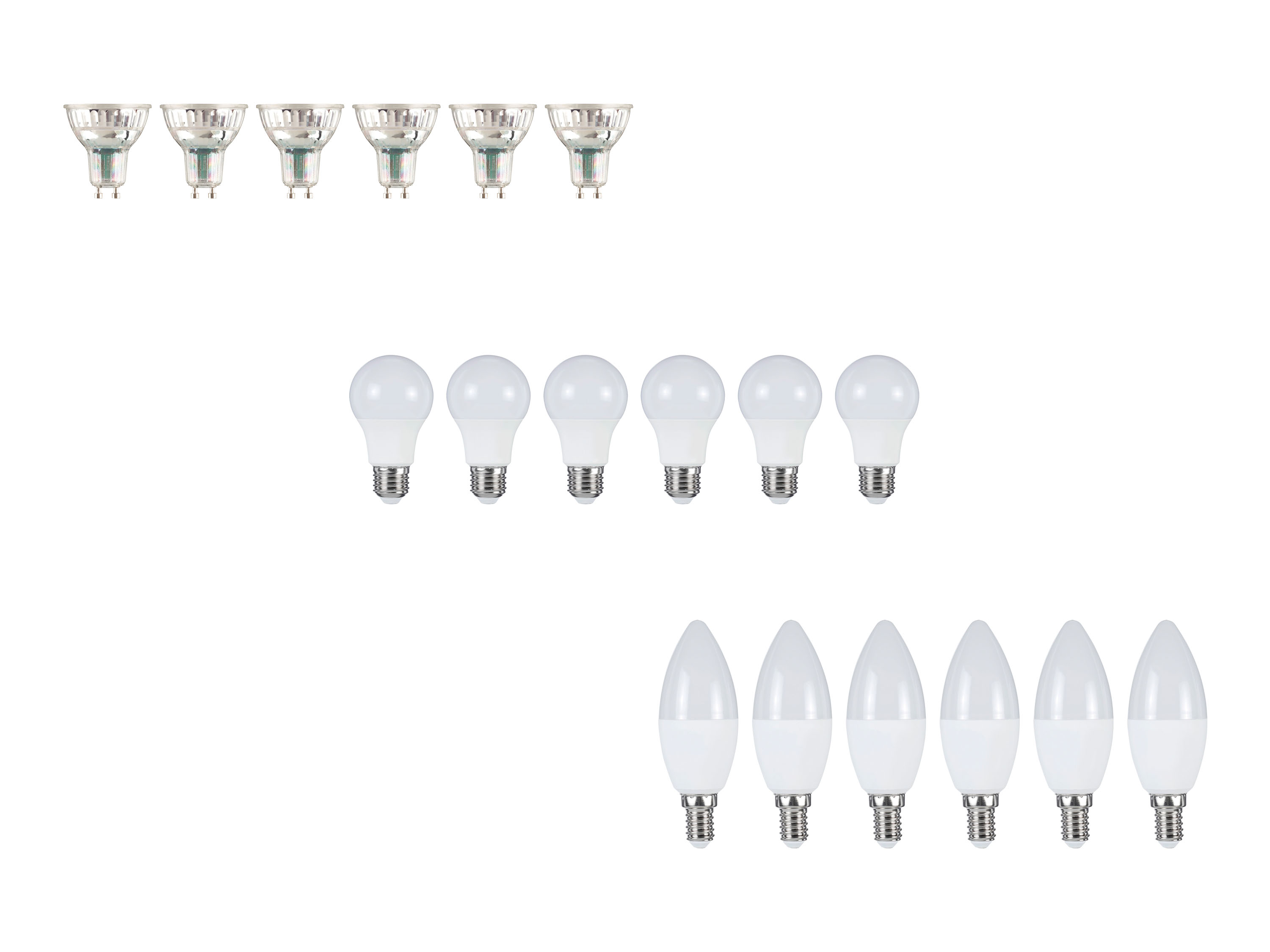 LIVARNO home Ledlamp, set van 6