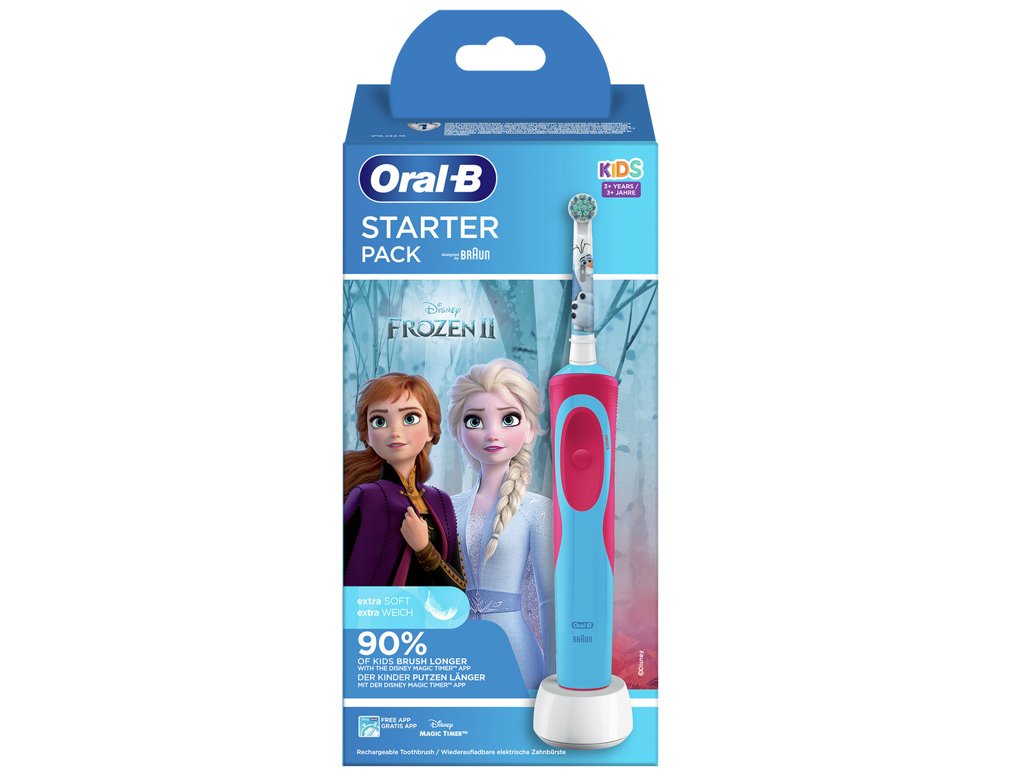 鍔 Gesprekelijk Monarch Oral-B Elektrische tandenborstel Frozen | Lidl.be