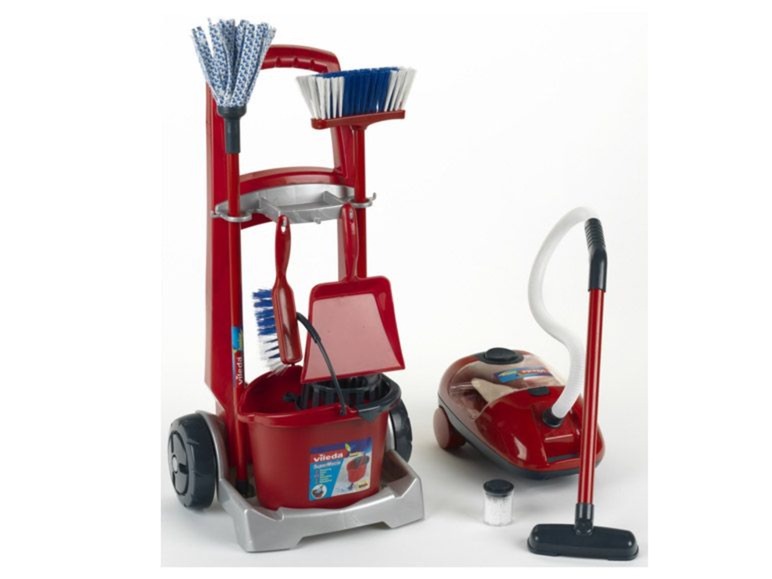 Theoklein Vileda Chariot Jouet De Menage Avec Aspirateur Lidl Shop Be