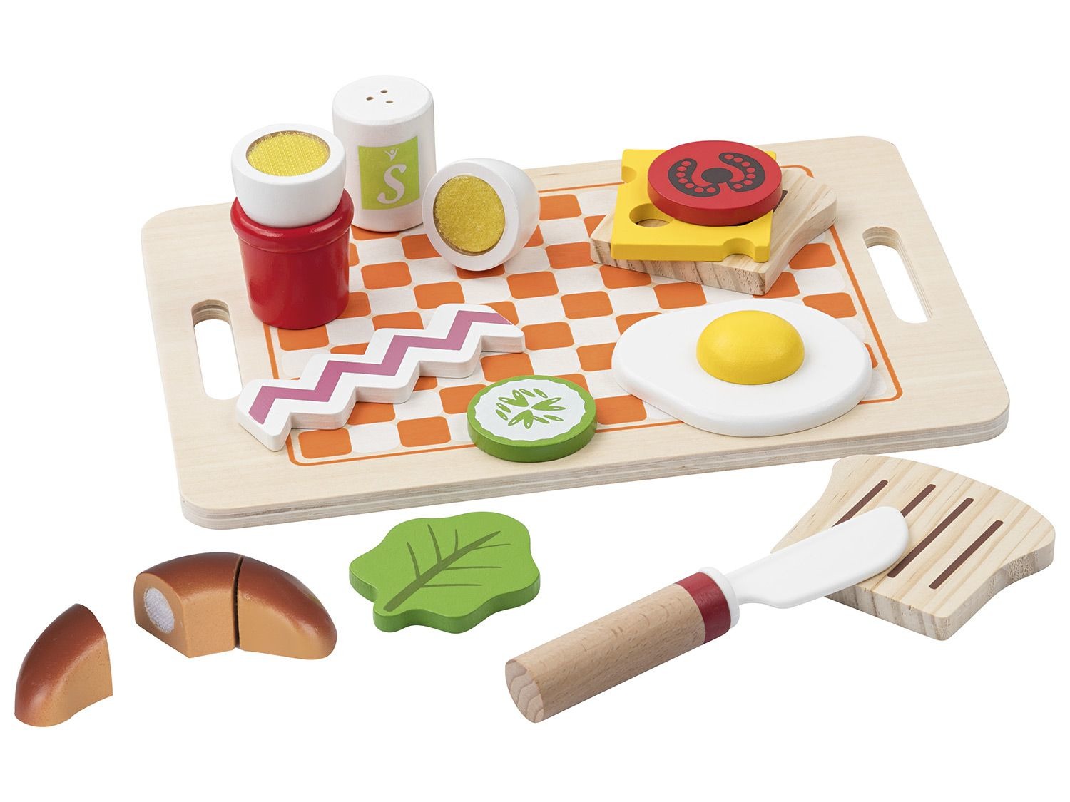 Playtive Junior Aliments En Bois Lidl Be