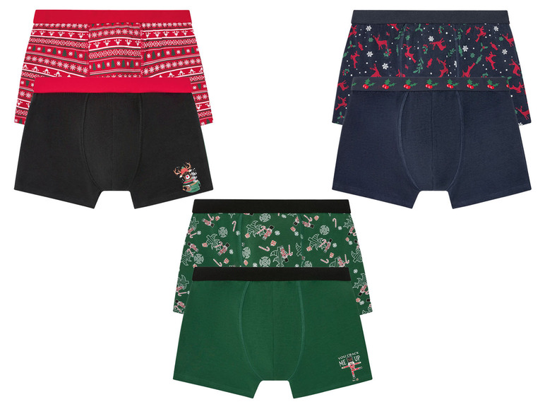 Set van 2 boxershorts voor heren 